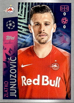 Zlatko Junuzovic Red Bull Salzburg samolepka UEFA Champions League 2019/20 #414