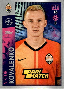 Viktor Kovalenko Shakhtar Donetsk samolepka UEFA Champions League 2019/20 #435