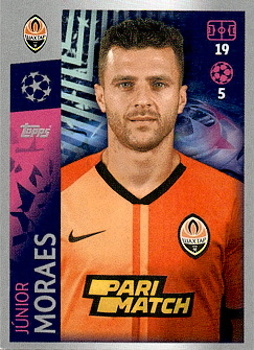 Junior Moraes Shakhtar Donetsk samolepka UEFA Champions League 2019/20 #440