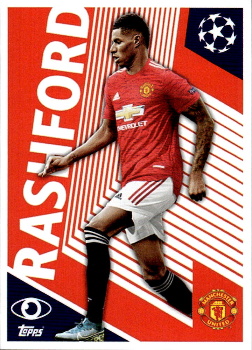 Marcus Rashford Manchester United samolepka UEFA Champions League 2020/21 One to Watch #MUN02