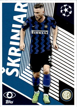 Milan Skriniar Internazionale Milano samolepka UEFA Champions League 2020/21 One to Watch #INT2