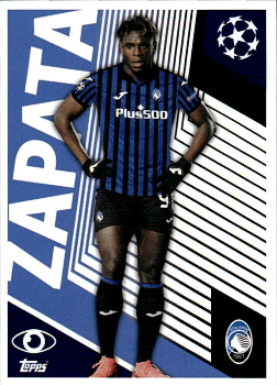 Duvan Zapata Atalanta BC samolepka UEFA Champions League 2020/21 One to Watch #ATA2