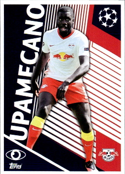 Dayot Upamecano RB Leipzig samolepka UEFA Champions League 2020/21 One to Watch #RBL2