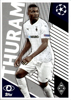 Marcus Thuram Borussia Monchengladbach samolepka UEFA Champions League 2020/21 One to Watch #BMG2