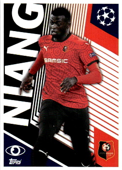 M'Baye Niang Stade Rennes samolepka UEFA Champions League 2020/21 One to Watch #REN2