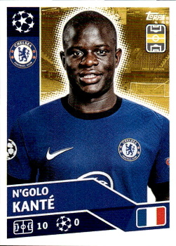 N'Golo Kante Chelsea samolepka UEFA Champions League 2020/21 #CHE09