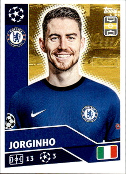 Jorginho Chelsea samolepka UEFA Champions League 2020/21 #CHE10