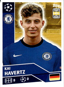 Kai Havertz Chelsea samolepka UEFA Champions League 2020/21 #CHE11