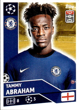 Tammy Abraham Chelsea samolepka UEFA Champions League 2020/21 #CHE18