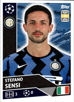 Stefano Sensi Internazionale Milano samolepka UEFA Champions League 2020/21 #INT9