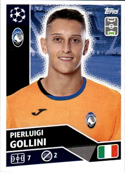 Pierluigi Gollini Atalanta BC samolepka UEFA Champions League 2020/21 #ATA3