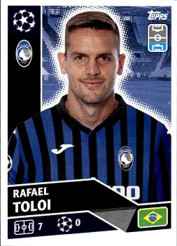 Rafael Toloi Atalanta BC samolepka UEFA Champions League 2020/21 #ATA4