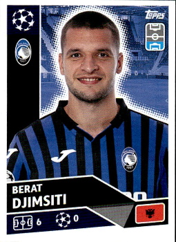 Berat Djimsiti Atalanta BC samolepka UEFA Champions League 2020/21 #ATA6
