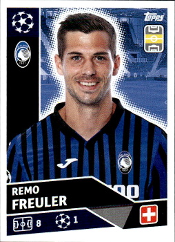 Remo Freuler Atalanta BC samolepka UEFA Champions League 2020/21 #ATA12