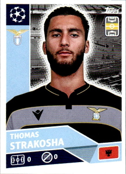 Thomas Strakosha Lazio Roma samolepka UEFA Champions League 2020/21 #LAZ3