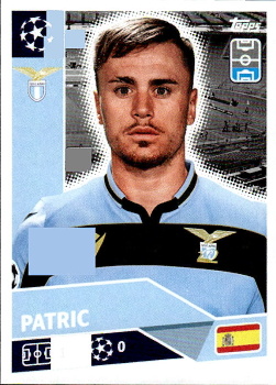 Patric Lazio Roma samolepka UEFA Champions League 2020/21 #LAZ4