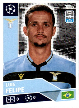 Luis Felipe Lazio Roma samolepka UEFA Champions League 2020/21 #LAZ7
