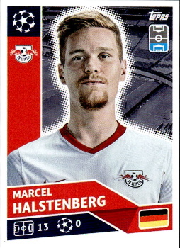 Marcel Halstenberg RB Leipzig samolepka UEFA Champions League 2020/21 #RBL6