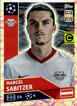 Marcel Sabitzer (Captain) RB Leipzig samolepka UEFA Champions League 2020/21 #RBL13