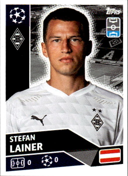 Stefan Lainer Borussia Monchengladbach samolepka UEFA Champions League 2020/21 #BMG4