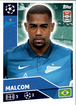 Malcom Zenit Petersburg samolepka UEFA Champions League 2020/21 #ZSP15