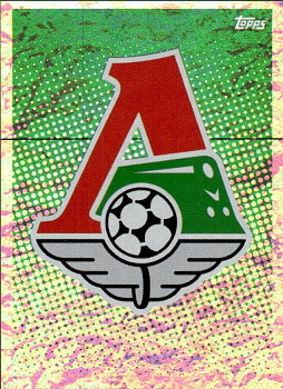 Badge FC Lokomotiv Moskva samolepka UEFA Champions League 2020/21 Club Logo #LMO1