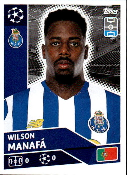 Wilson Manafa FC Porto samolepka UEFA Champions League 2020/21 #POR7