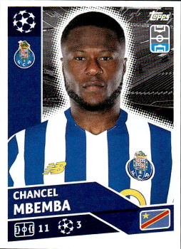 Chancel Mbemba FC Porto samolepka UEFA Champions League 2020/21 #POR8