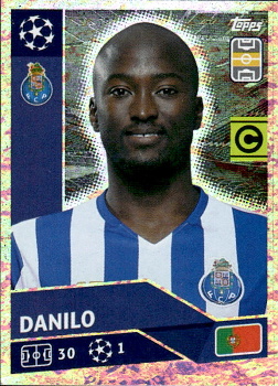 Danilo Pereira (Captain) FC Porto samolepka UEFA Champions League 2020/21 #POR9