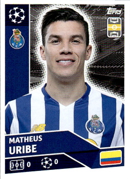 Matheus Uribe FC Porto samolepka UEFA Champions League 2020/21 #POR10
