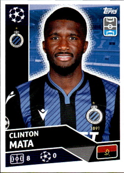 Clinton Mata Club Brugge samolepka UEFA Champions League 2020/21 #BRU7