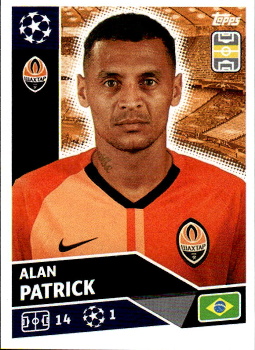 Alan Patrick Shakhtar Donetsk samolepka UEFA Champions League 2020/21 #SHK10