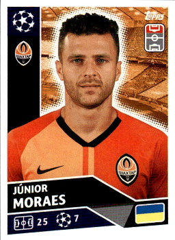 Junior Moraes Shakhtar Donetsk samolepka UEFA Champions League 2020/21 #SHK18