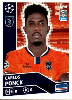 Carlos Ponck Istanbul Basaksehir samolepka UEFA Champions League 2020/21 #IST5