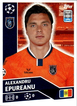 Alexandru Epureanu Istanbul Basaksehir samolepka UEFA Champions League 2020/21 #IST6