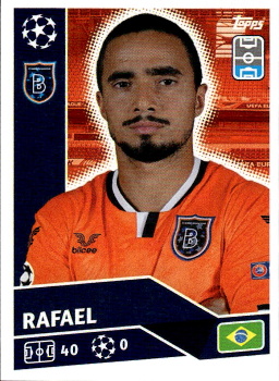 Rafael da Silva Istanbul Basaksehir samolepka UEFA Champions League 2020/21 #IST8