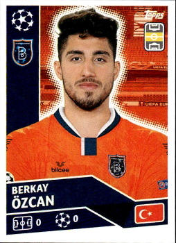 Berkay Ozcan Istanbul Basaksehir samolepka UEFA Champions League 2020/21 #IST15