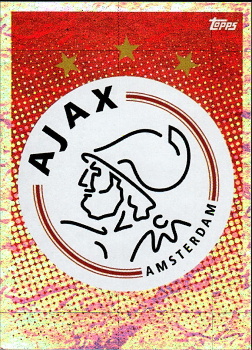 Badge AFC Ajax samolepka UEFA Champions League 2020/21 Club Logo #AJA1