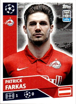 Patrick Farkas Red Bull Salzburg samolepka UEFA Champions League 2020/21 #POF39