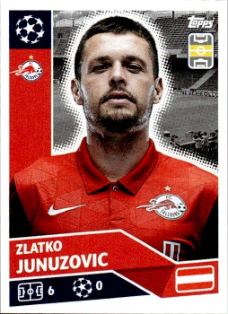 Zlatko Junuzovic Red Bull Salzburg samolepka UEFA Champions League 2020/21 #POF42