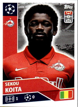 Sekou Koita Red Bull Salzburg samolepka UEFA Champions League 2020/21 #POF46