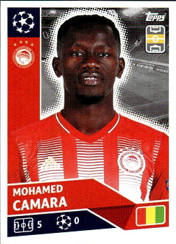 Mohamed Camara Olympiakos samolepka UEFA Champions League 2020/21 #POF72