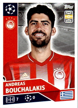 Andreas Bouchalakis Olympiakos samolepka UEFA Champions League 2020/21 #POF74