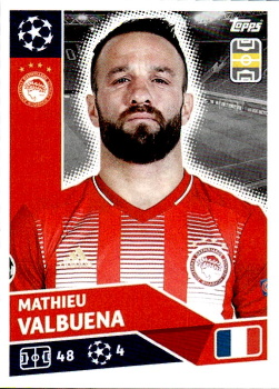 Mathieu Valbuena Olympiakos samolepka UEFA Champions League 2020/21 #POF75