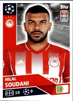 Hilal Soudani Olympiakos samolepka UEFA Champions League 2020/21 #POF79