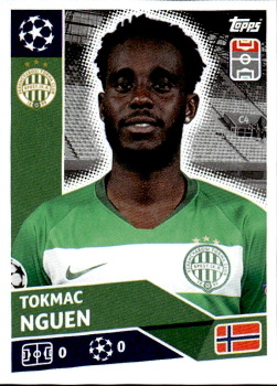Tokmac Nguen Ferencvarosi TC samolepka UEFA Champions League 2020/21 #POF94