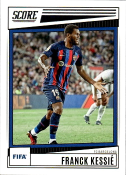Franck Kessie FC Barcelona Panini Score FIFA Soccer 2022/23 #54