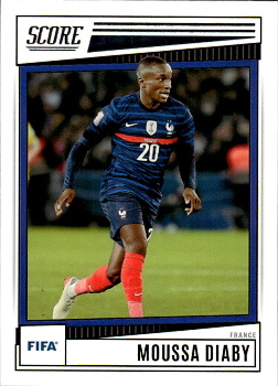 Moussa Diaby France Panini Score FIFA Soccer 2022/23 #79