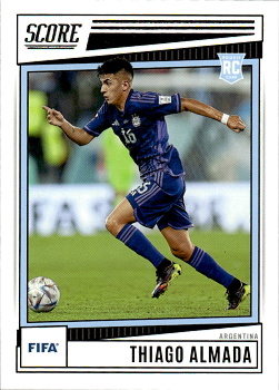 Thiago Almada RC Argentina Panini Score FIFA Soccer 2022/23 #103