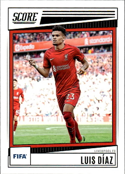 Mohamed Salah Liverpool Panini Score FIFA Soccer 2022/23 #117